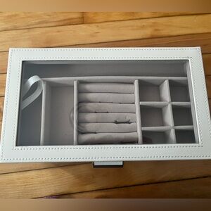 White Jewelry Organizer Box